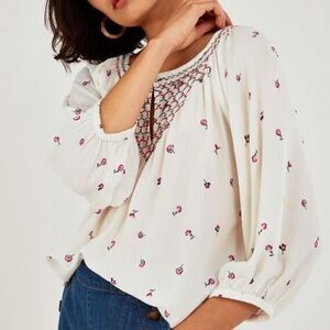 Monsoon NWT Lolly Smock Floral Top XL​​​